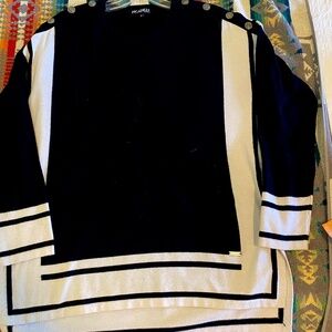 Geometric pattern sweater